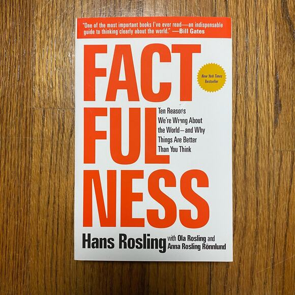 Factfulness by Hans Rosling ISBN: 978-1-250-12382-4 - Picture 1 of 2